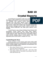 Menggunakan Crystall Report