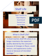 Chemistry Shelf Life