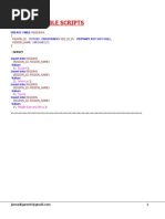 Teradata Scripts
