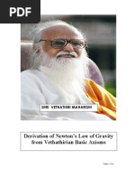 Download Derivation of Newtons Law of Gravity From Vet Hath Iran Axioms by Prof Madhavan  SN11637564 doc pdf