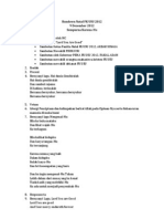 Rundown Natal FK USU 2012