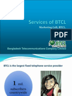 Services of BTCL