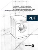 Máquina lavar Fagor 3f-2611_3612it_3610it