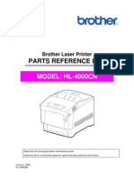 Brother HL-4000cn Parts Manual