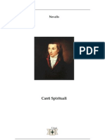 (Ebook - ITA - Filosofia) Novalis - Canti Spirituali