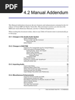 Opcode Vision DSP and Studio Vision 4.2 Manual Addendum 1998