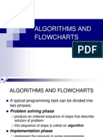 Algorithms and Flowcharts