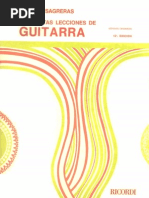 Sagreras, Julio - Las Sextas Lecciones de Guitarra