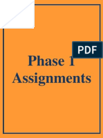 Phase 1 Assignments