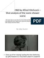 Psycho Powerpoint Shoit Analysis Shower Scene