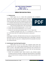 Beban Penyusutan Fiskal: Bahan Kuliah Akuntansi Perpajakan Bagian 6 Dan 7