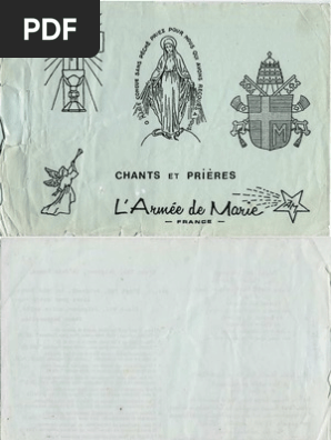 Armee De Marie Chants Et Prieres 1973 Eucharistie Ange