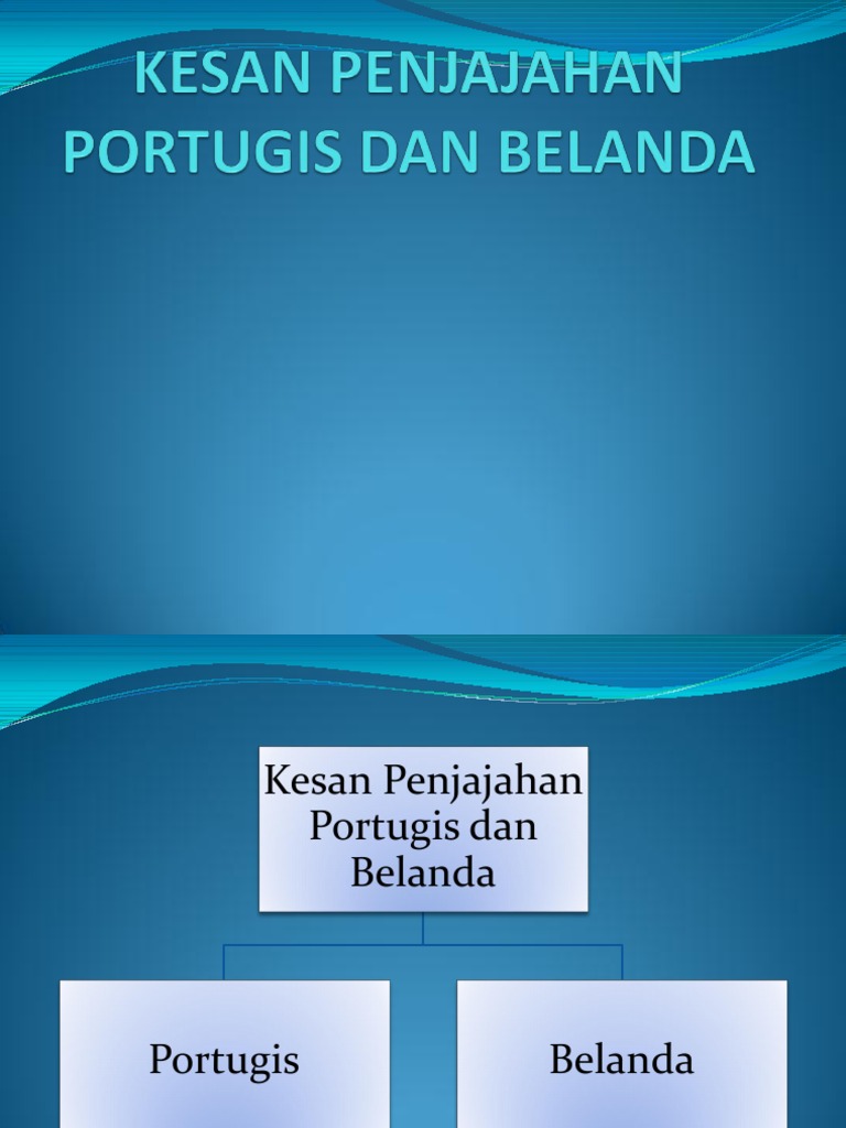Kesan Penjajahan Portugis Dan Belanda Pdf