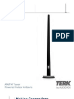 Owner'S Manual: AM/FM Tower Powered Indoor Antenna