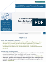 04 - Lorenzo Gubian - Il Sistema Informatico Socio Sanitario Regionale
