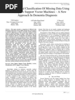 Paper 4-Imputation and Classification of Missing Data Using Least Square Support Vector Machines - A New Approach in Dementia Diagnosis