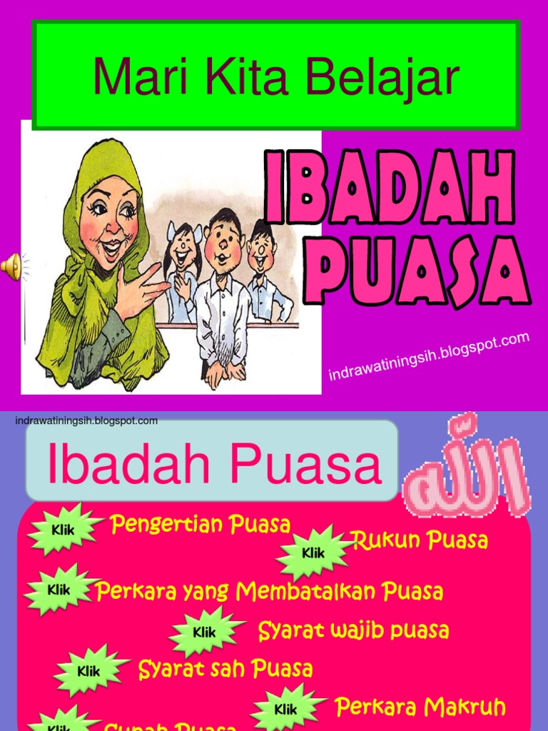 Power Point Tentang Ibadah Puasa