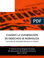 Informe Brigadas Vecinales 2011-2012