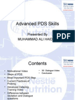 Advanced PDS Skills: Presented by Muhammad Ali Haider