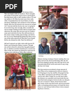 Christmas Letter 2012