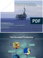 Análisis sociedad distributiva Renta petrolera