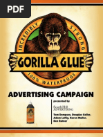 Download Gorilla Glue Advertising Plan by Ben Ratner SN116441462 doc pdf