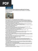 11.10 O Globo - Zona Norte - Agentes penitenciários lembram presídio da Frei Caneca