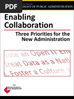 Download Enabling Collaboration Three Priorities for New Administration by Collaboration Project SN11644716 doc pdf