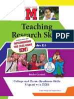 IIM Teaching Research Skills in Grades K-5 CCSS Edition Sample