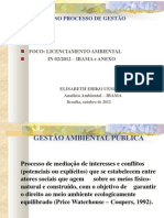 Educação no Processo de Gestão Ambiental