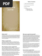 Download Quiet Time Journal by M Baxter SN11646576 doc pdf