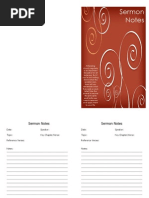 Download Sermon Notes Journal by M Baxter SN11646640 doc pdf