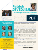 Profession de Foi Patrick Devedjian