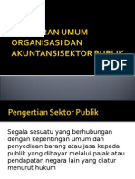 Gambaran Umum Akuntansi Sektor Publik