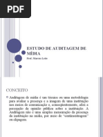 Estudo de Auditagem de mídia