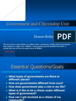 Government and Citizenship Unit