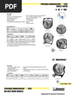 Portable Mancoolers 115v