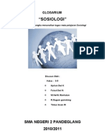 Glosarium Sosiologi