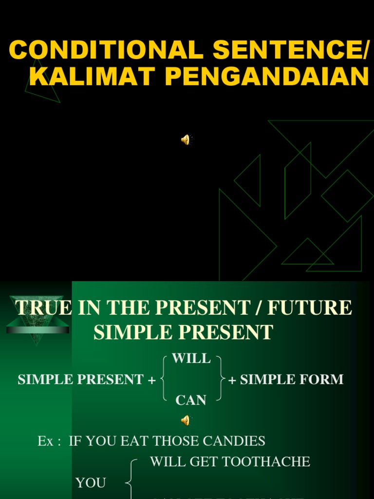 Understanding Conditional Sentences | PDF