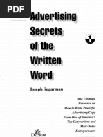 Download Advertising Secrets of the Written Word by Zna Tonegaru SN116504077 doc pdf