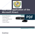 Real-Time Application of the Microsoft Kinect