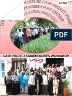 Zest Program - Commercial Agriculture Cash Project Phase One Stakeholder's Workshop Ppt - Brian m Touray -Vso-cuso-usaid-uwamwima-cordaid-zanzibar