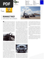 RENAULT TWIZY NA "GOLF2ALL"