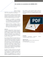 Ficha Técnica Difusión Proyecto PLAN DE ACTIVIDADES DE CARACTER NO ECONOMICO DE AIDIMA