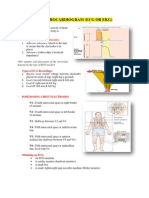 Electrocardiogram (Ecg or Ekg) : - 2 Components of ELECTRODES