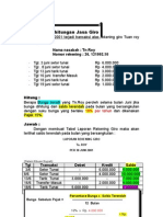 Contoh Perhitungan Jasa Giro