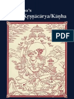 Taranatha s Life of Krsnacarya Kanha