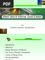 Download Energy Crisis of Pakistan by MTauqeer SN116557297 doc pdf