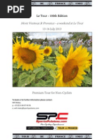2011 UCI WORLD CYCLING CHAMPIONSHIPS CYCLO CROSS ROADBOOK NO TOUR DE FRANCE