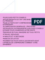 Quelques Petits Conseils